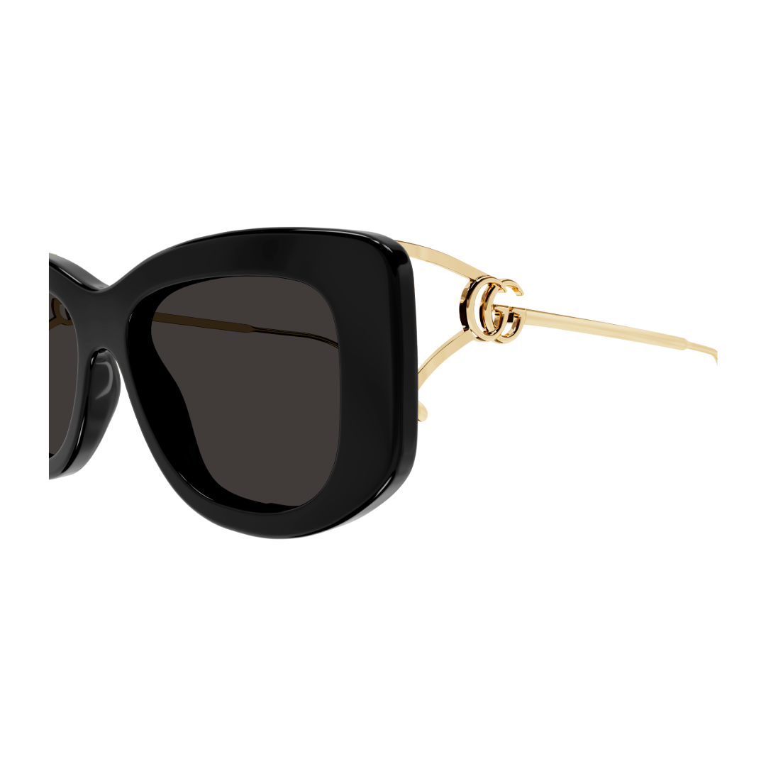 GUCCI WOMENS SUNGLASSES BLACK