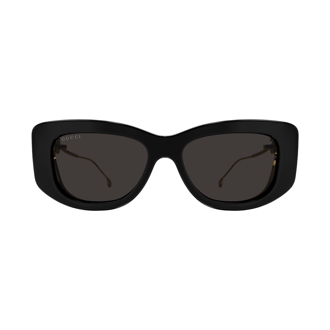 GUCCI WOMENS SUNGLASSES BLACK