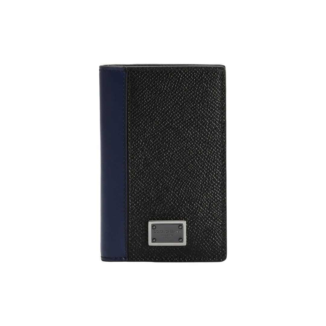 DAUPHINE CARD HOLDER BLACK/BLUE