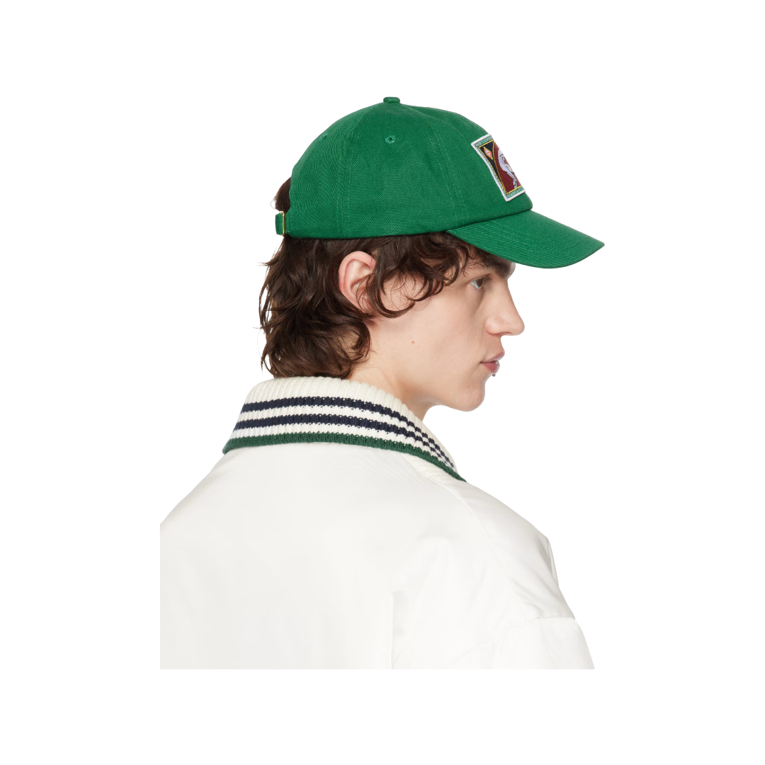 GREEN FIBONACCI PATCH CAP