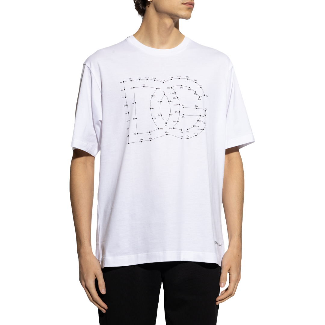 D&G LOGO T-SHIRT WHITE