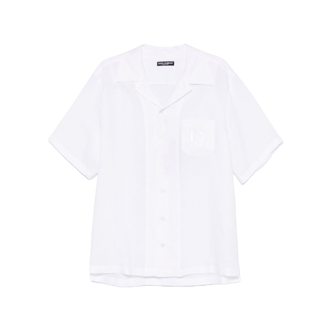 WHITE LINEN D&G SHIRT