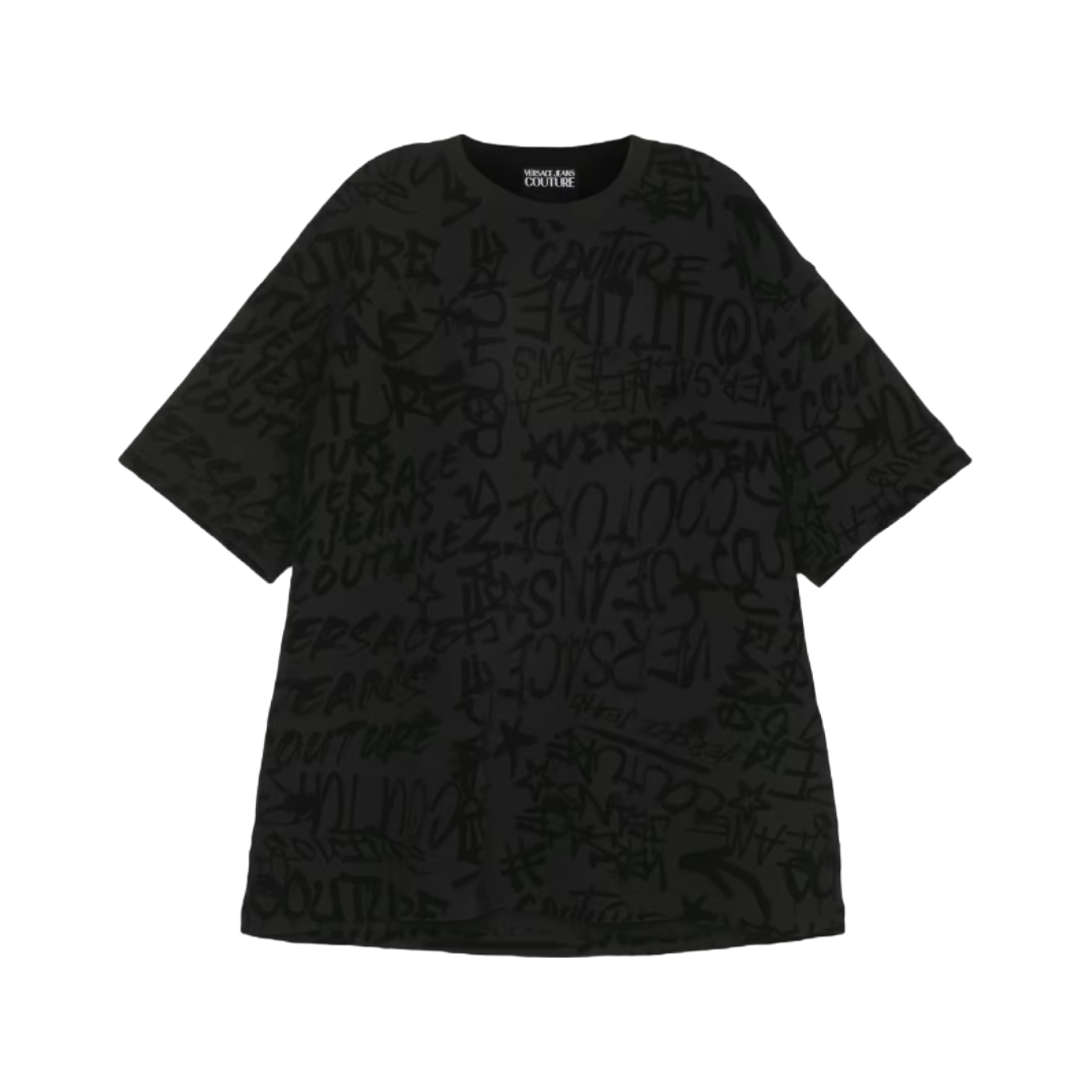 VERSACE JEANS COUTURE T-SHIRT BLACK