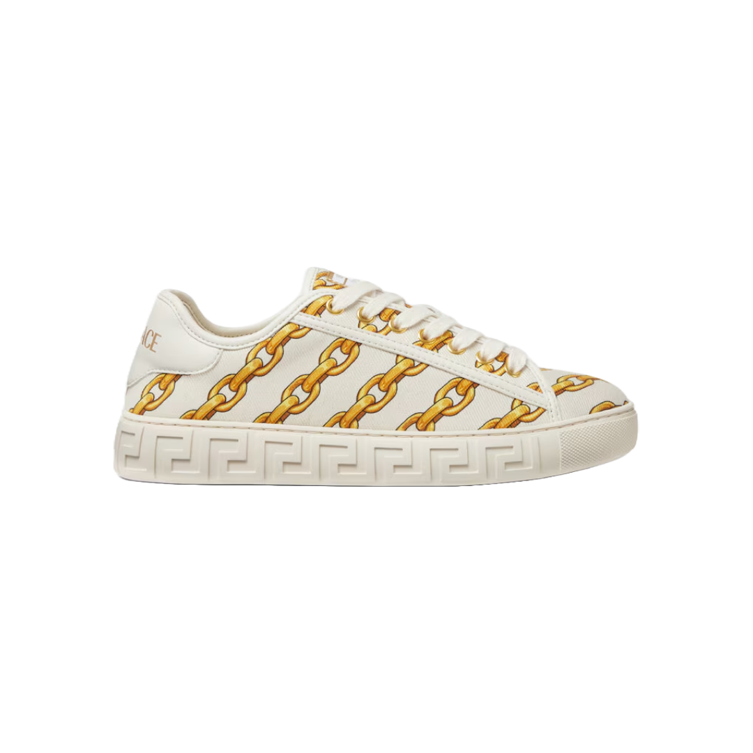 CHAIN STRIPES GRECA SNEAKERS