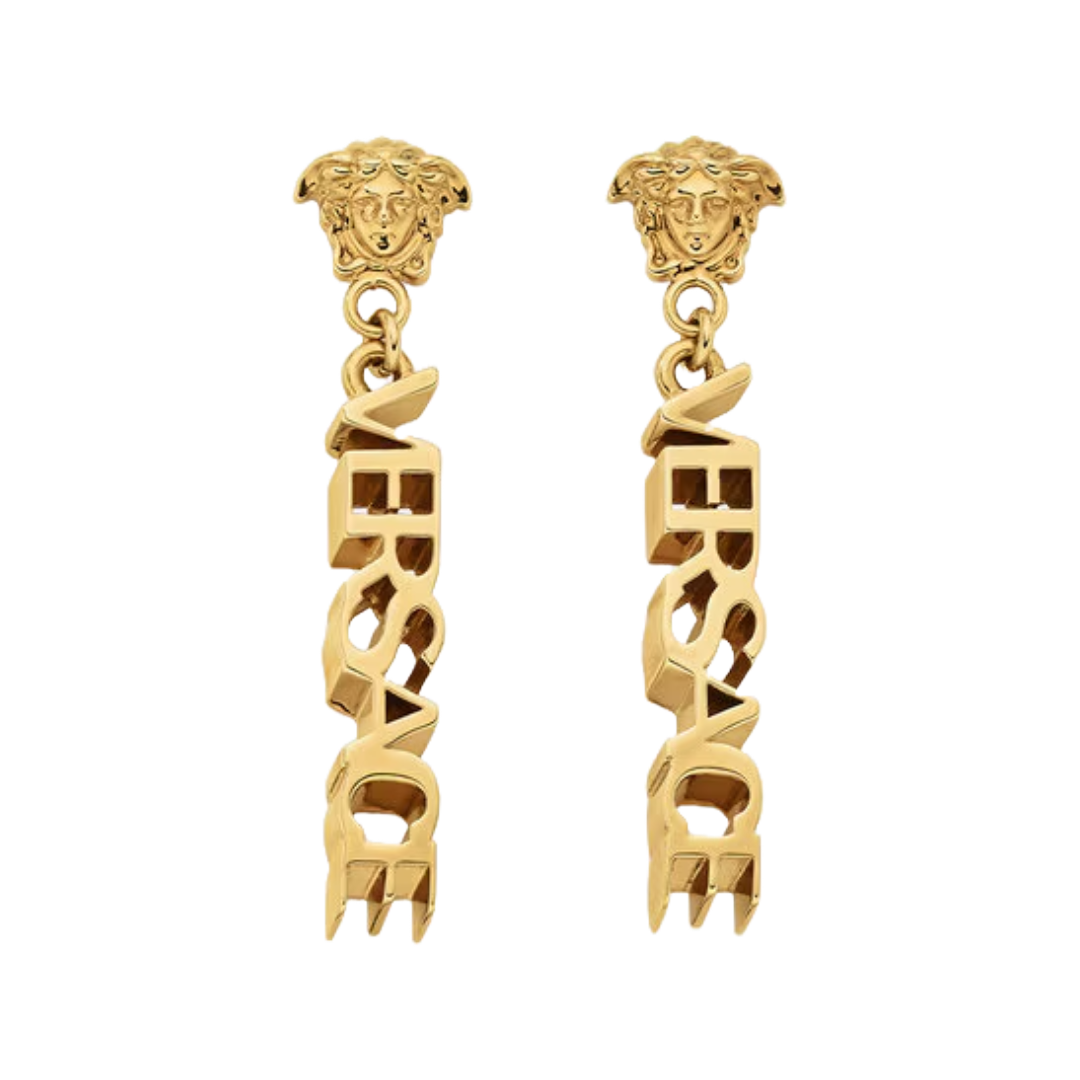 VERSACE DROP EARRINGS