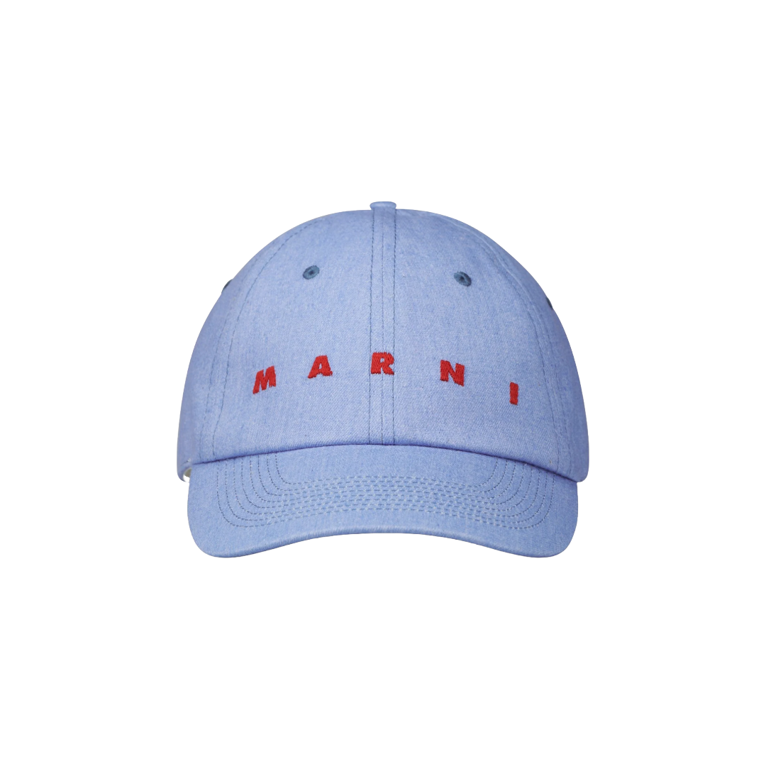 MARNI LOGO EMBROIDERED CAP