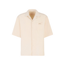 CREAM DENIM SHIRT WITH TRUNAKAROO PLAQUE