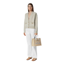 CHAIN STRIPES LA MEDUSA SMALL TOTE