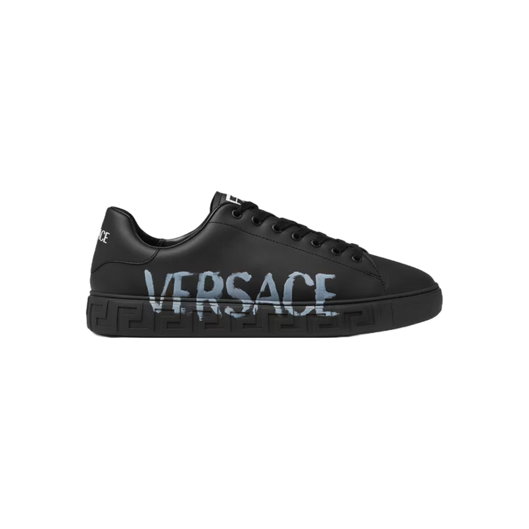 LOGO GRECA SNEAKERS BLACK