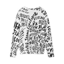 LOGOMANIA KNIT SWEATER