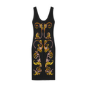 OUTLINE BAROCCO SLIP MIDI DRESS