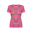 PINK BAROCCO PRINT T-SHIRT