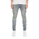 SKINNY CARGO BLUE STONE