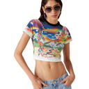 LA MUSIQUE CROPPED T-SHIRT