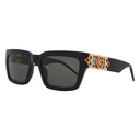 GOLD PLATED MONOGRAM PLAQUE SUNGLASSES