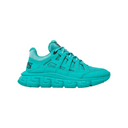 VERSACE TRIGRECA SNEAKERS  GREEN WATER