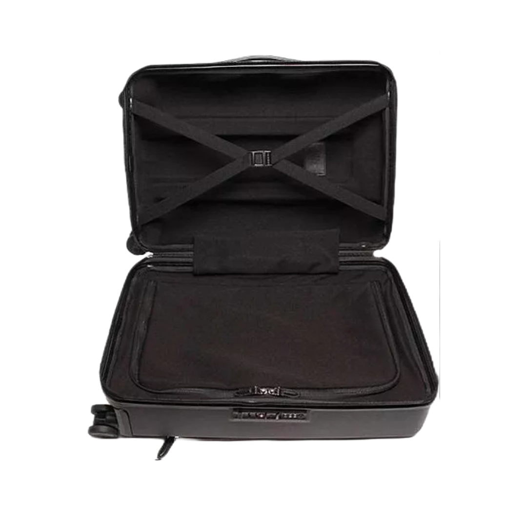 SALVATORE FERRAGAMO CARRY-ON SUITCASE BLACK