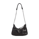BLACK GLAM SLAM HOBO MICRO BAG