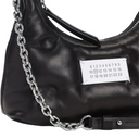 BLACK GLAM SLAM HOBO MICRO BAG
