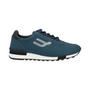 GAVINO LEATHER SNEAKERS NAVY