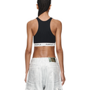 RIB BRALETTE BLACK