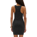 CUT OUT DRESS GRAY