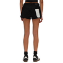 RHINESTONE DENIM SHORTS BLACK