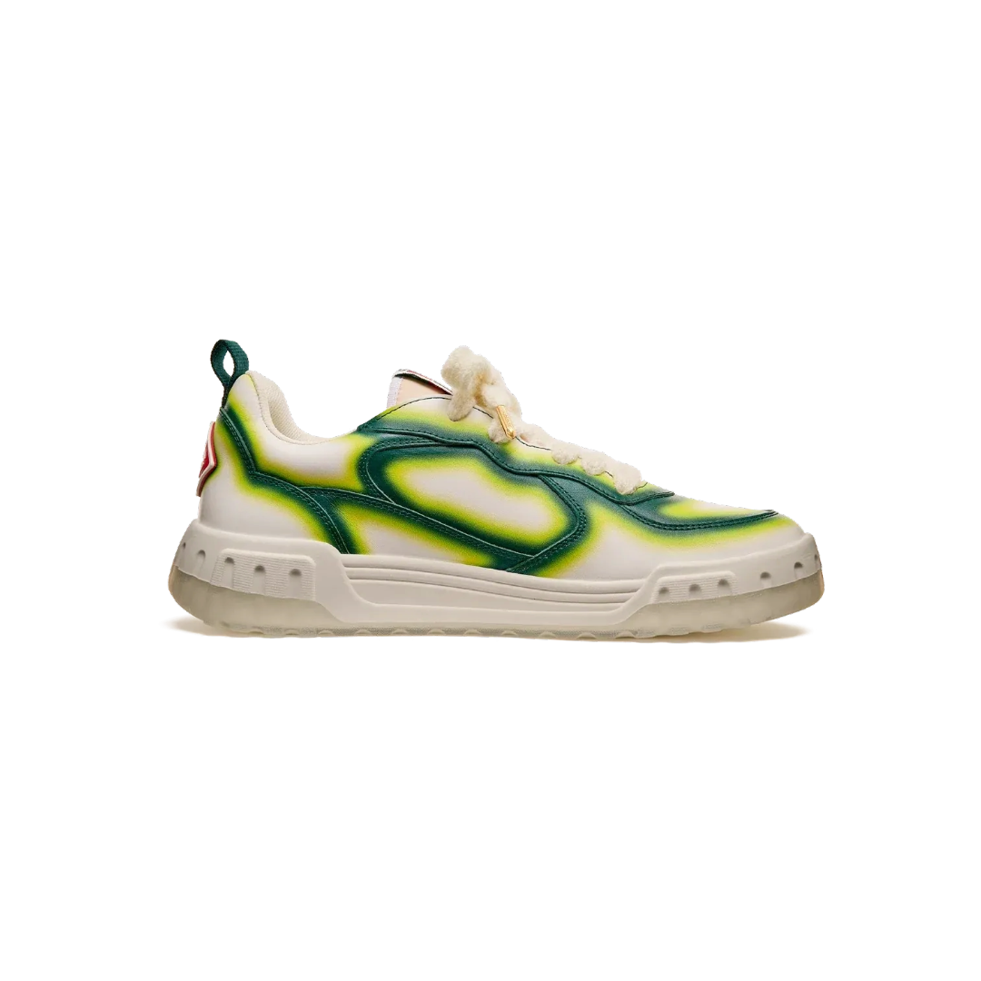 MENS'S COURT GREEN FADE SNEAKERS