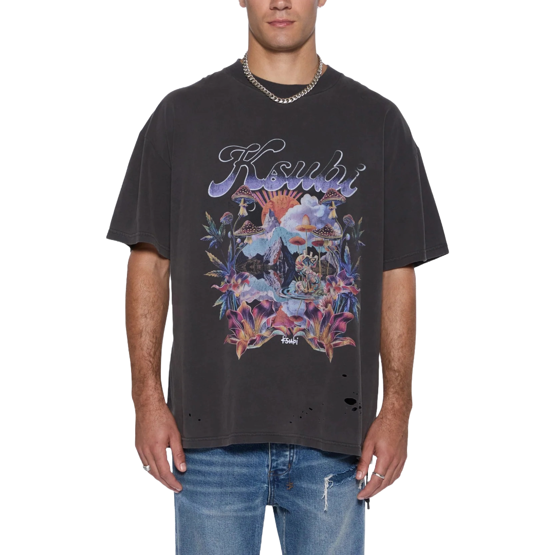 HENDRIX EKCESS SS TEE OLD BLACK