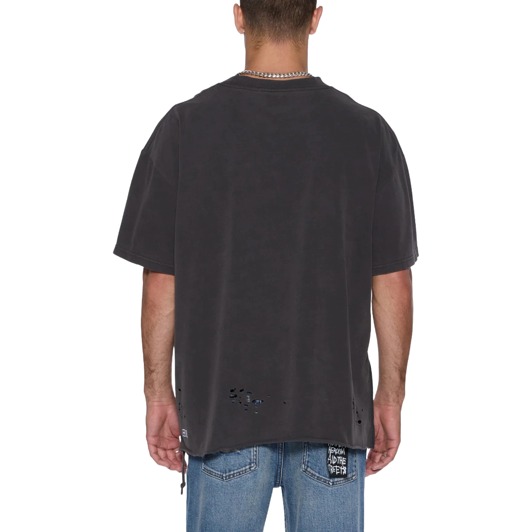 HENDRIX EKCESS SS TEE OLD BLACK