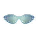 SWAROVSKI SUNGLASSES SWIMMING SHAPE BLUE