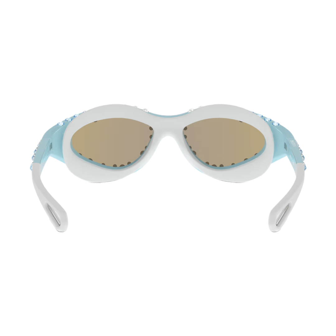SWAROVSKI SUNGLASSES SWIMMING SHAPE BLUE
