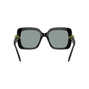 SWAROVSKI SUNGLASSES OVERSIZED SQUARE SHAPE BLACK