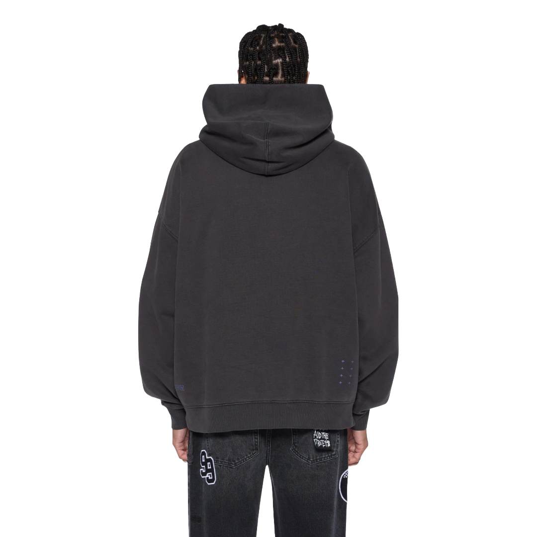 ENGINE EKCESS HOODIE FADED BLACK