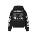 PETROL PATCH HOODIE BLACK
