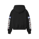 PETROL PATCH HOODIE BLACK