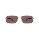 GUCCI GG1221S SUNGLASSES BROWN/GOLD