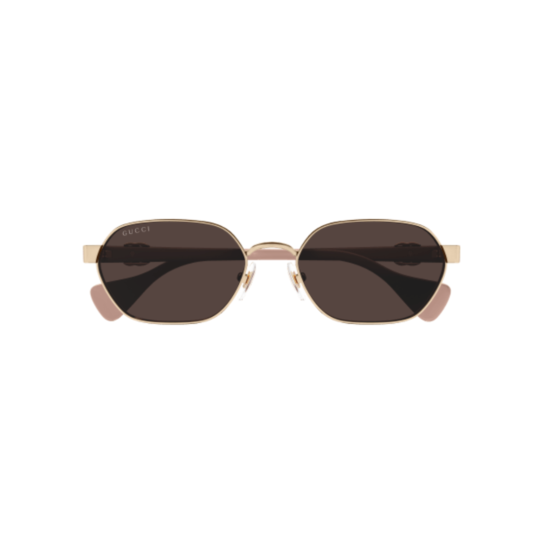 GUCCI GG1593S SUNGLASSES GOLD/PINK