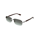 GUCCI GG1221S SUNGLASSES GRAY/SILVER