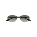 GUCCI GG1221S SUNGLASSES GRAY/SILVER