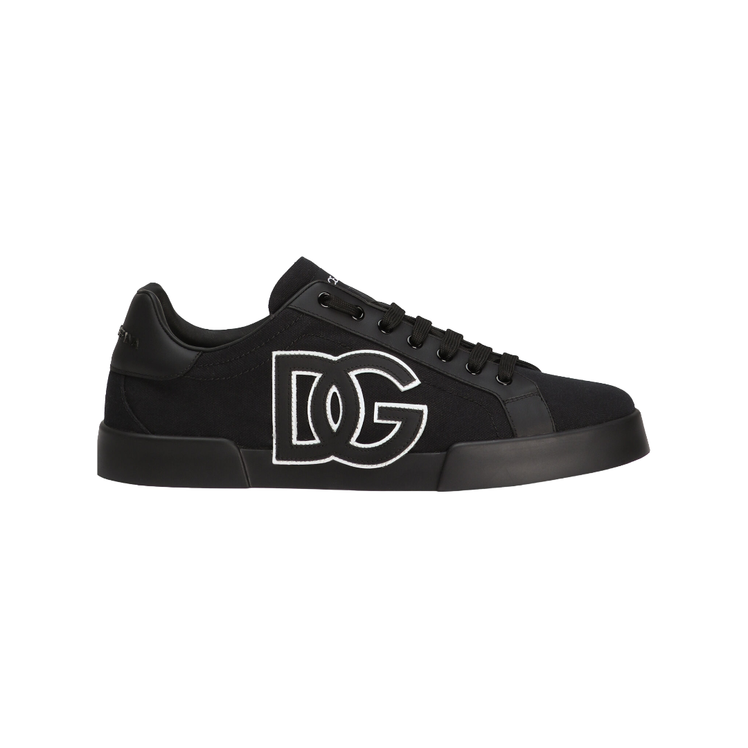 PORTOFINO LIGHT STROBEL SNEAKERS IN CANVAS AND CALFSKIN