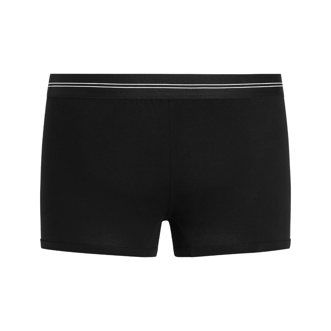 STRETCH JERSEY BOXER IN BLACK