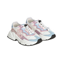 PINK/BLUE NYLON MESH DAYMASTER SNEAKERS WITH DG LOGO