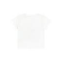 WHITE JERSEY T-SHIRT WITH DOLCE&GABBANA LOGO