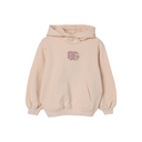 LIGHT PINK KIDS HOODIE WITH DG LOGO