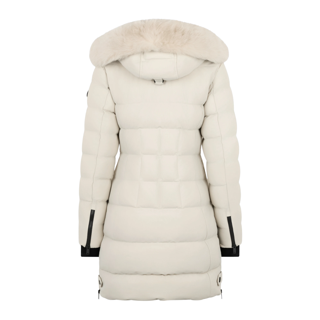 BEIGE GOLD SERIES NYLUXE WATERSHED 3 PARKA