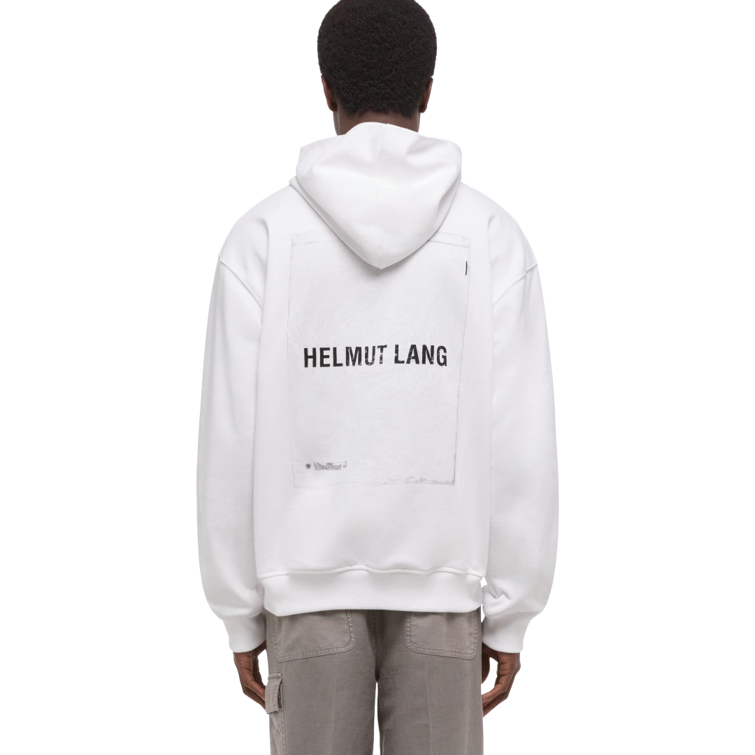 PLASTIC HOODIE WHITE
