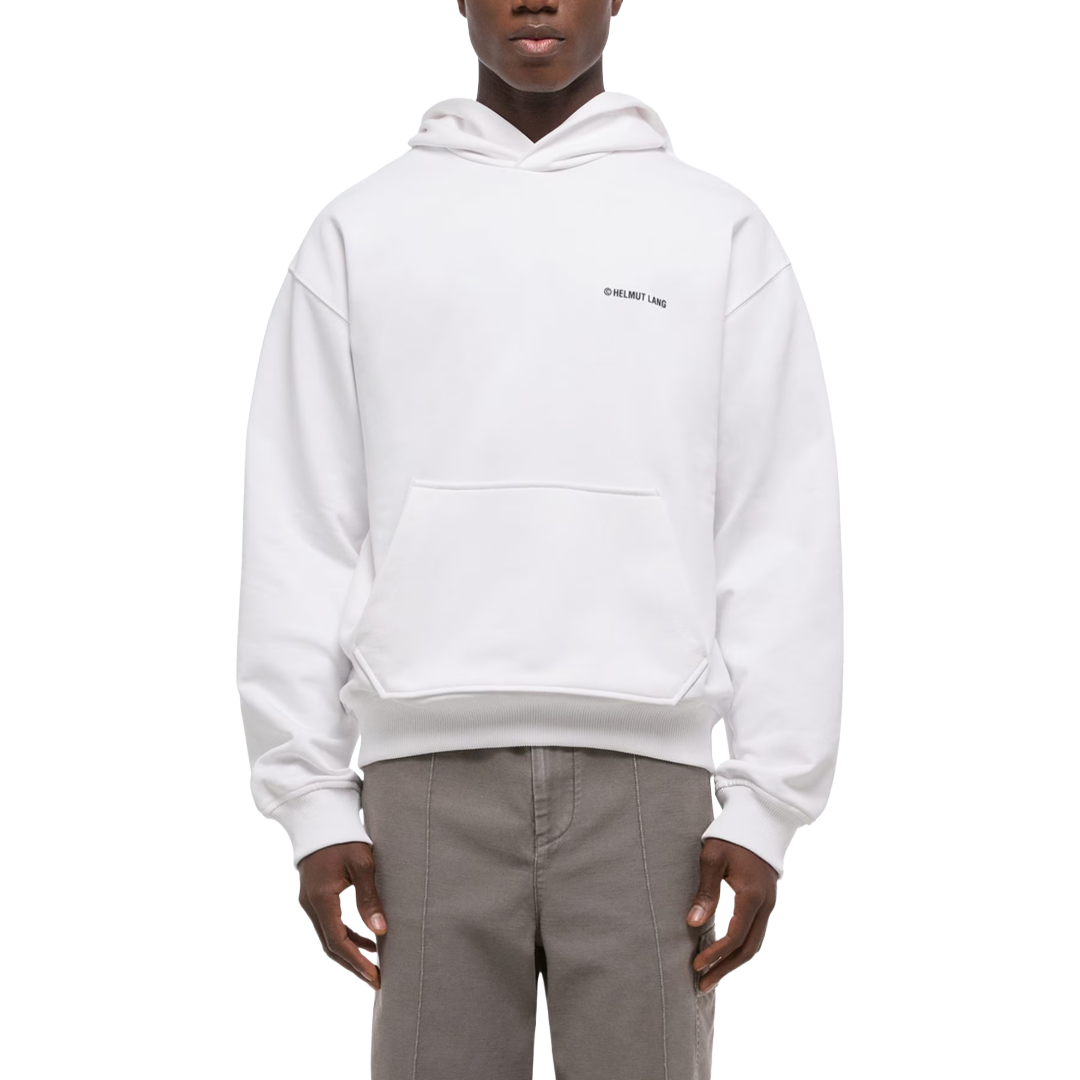 PLASTIC HOODIE WHITE