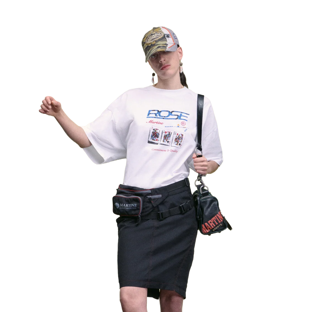 OVERSIZED S/S T-SHIRT IN WHITE