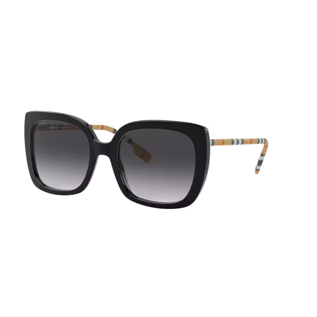 BURBERRY BE4323F SUNGLASSES BLACK
